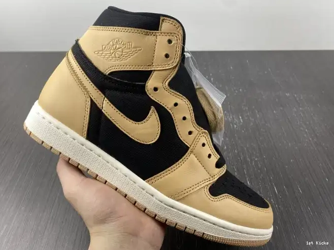 1st Kicks Shoes 555088-202 1 OG Jordan Heirloom High Air 0616